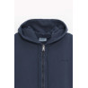 CARHARTT WIP CARBON HOODED BENTON SWEAT JACKET